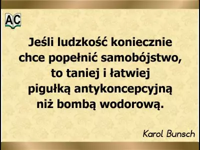 Autor: Karol Bunsch Nie każdy jest kowalem swego losu
