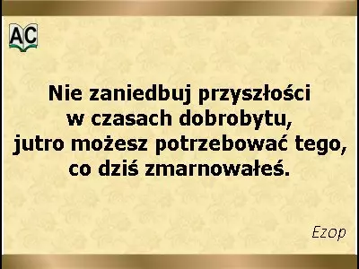 Autor: Ezop Myśl Ezopa