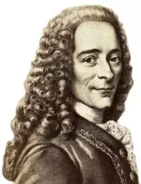 Wolter (Voltaire) Portret Woltera