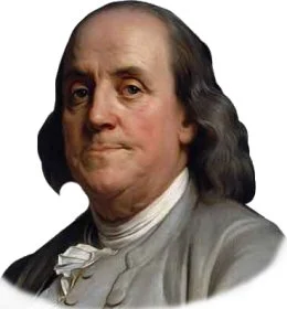 Benjamin Franklin, portret