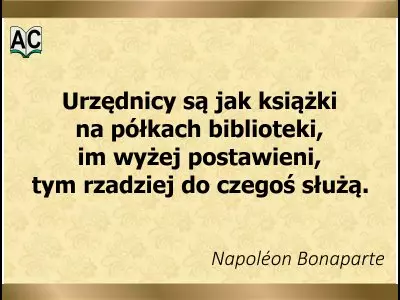 Autor: Napoleon Bonaparte Myśl Napoleona Bonaparte