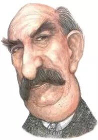 Tadeusz Szyfer, portret, katykatura